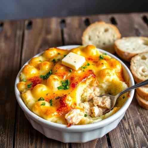 Creamy Fish Pie Recipe - Easy & Cheesy Mash Topping